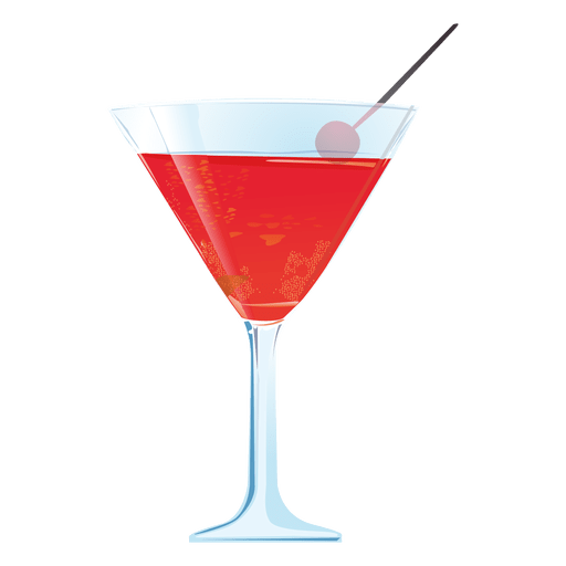 Cocktail trinken PNG-Design