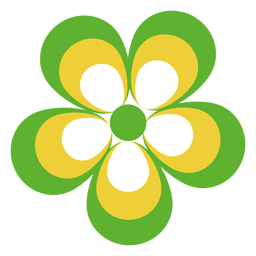 Colorful flower icon 5 PNG Design Transparent PNG