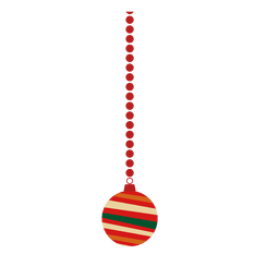 Bugiganga de listras coloridas Desenho PNG