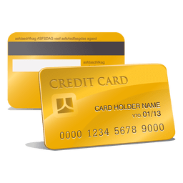 Icono de tarjetas de crédito Diseño PNG