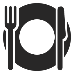 Bestecksymbol PNG-Design