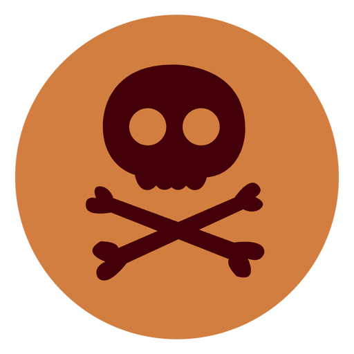Danger circle icon PNG Design