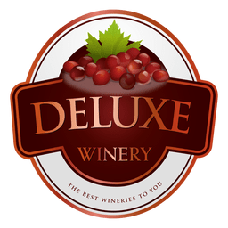 Logotipo de la bodega de lujo Diseño PNG