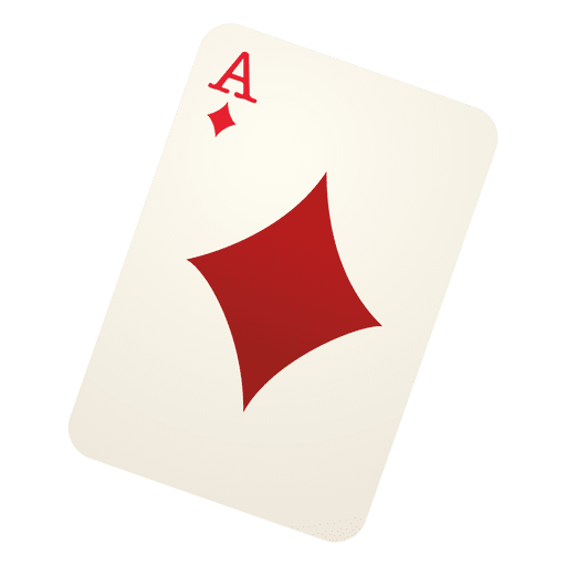 Diamond playing card PNG Design