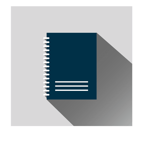 Diary square icon PNG Design