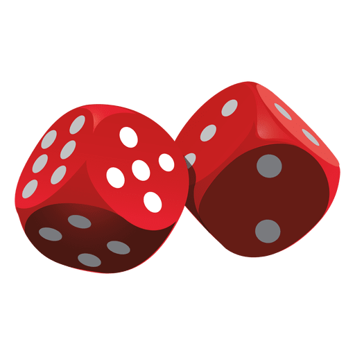 Dices 3d icon PNG Design
