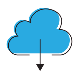 Download cloud graphic PNG Design