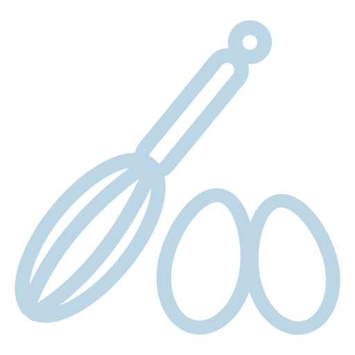 Egg beater line icon PNG Design