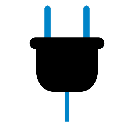 Icono de enchufe eléctrico Diseño PNG