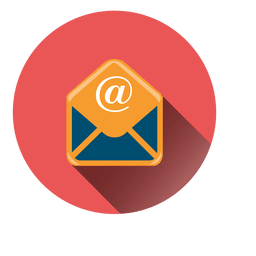 Email circle icon Transparent PNG