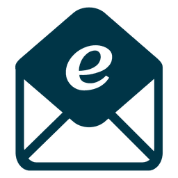 Icono plano de correo electrónico Transparent PNG