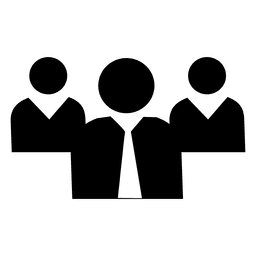 Povos da equipe executiva Desenho PNG