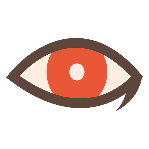 Eye icon illustration PNG Design