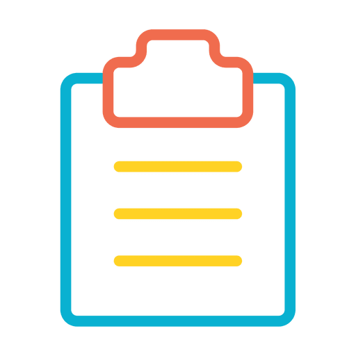 File checklist icon PNG Design