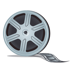 Film reel PNG Design