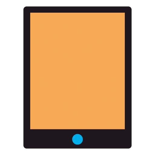 Flat tab icon PNG Design