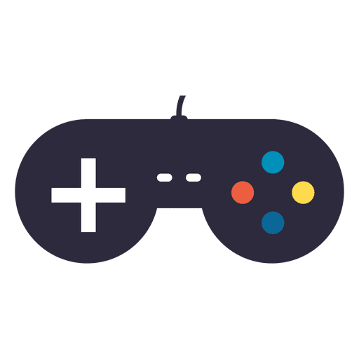 Gaming controller icon PNG Design