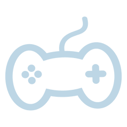 Gaming Controller Line Symbol PNG-Design