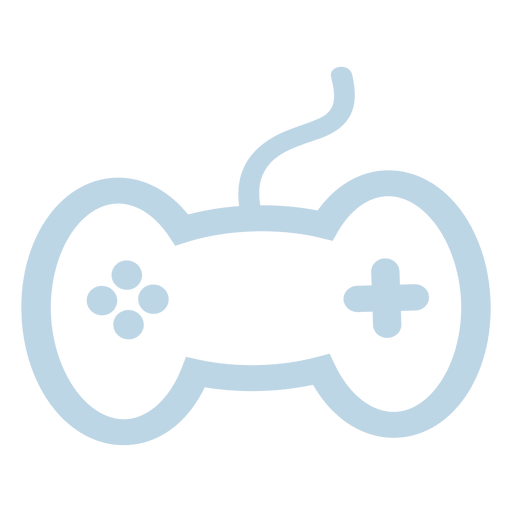 Icono de línea de controlador de juegos Diseño PNG