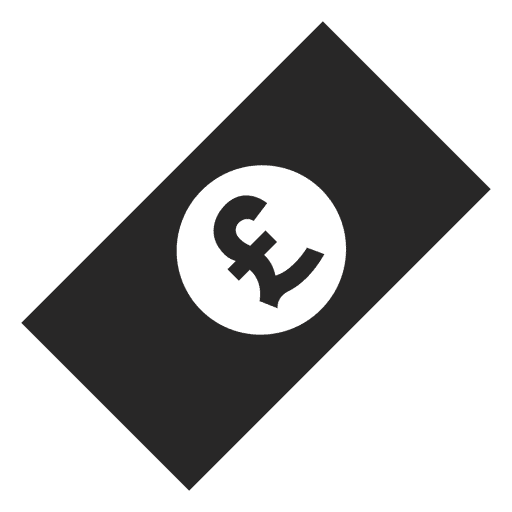 Gbp pound bill PNG Design