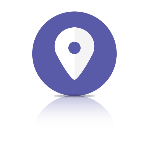 Geolocalization shadow icon PNG Design