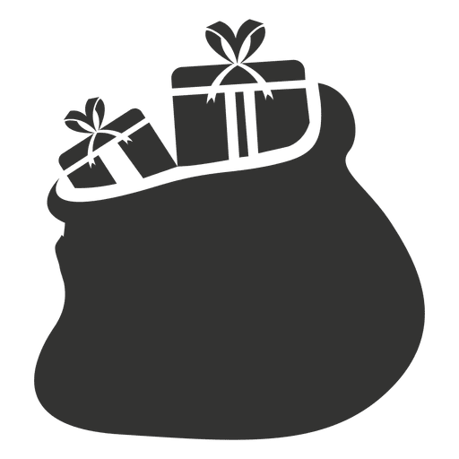 Icono de bolsa de regalo Diseño PNG