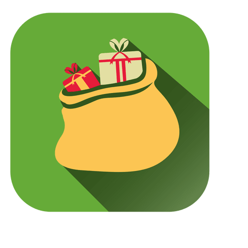 Download Square Gift Bag Icon - Transparent PNG & SVG vector file