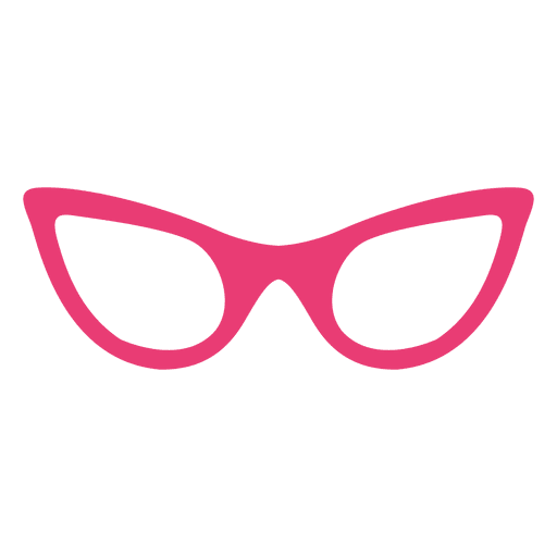 Moda mujer rosa Gafas Diseño PNG