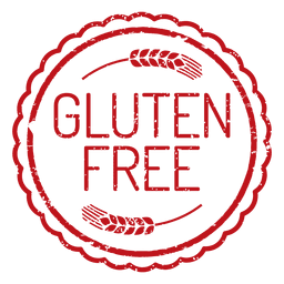 Gluten free ecology label badge PNG Design