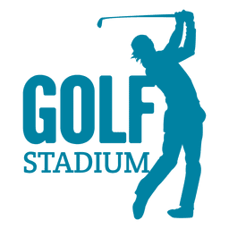 Logo de golf sport Diseño PNG