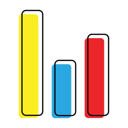 Icono de análisis gráfico Diseño PNG