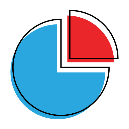 Diagramm Kreisdiagramm Symbol PNG-Design