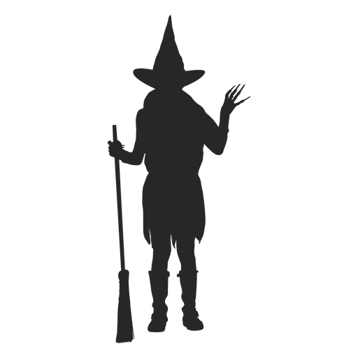 Halloween Hexenkinder Kostüm PNG-Design