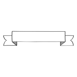 Hand gezeichnetes Gekritzelbandentwurf PNG-Design