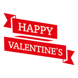 Feliz dia de san valentin Diseño PNG