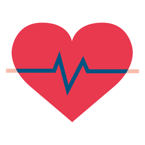 Logotipo de enfermedad cardíaca Diseño PNG