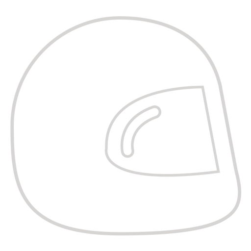 Icono de casco Diseño PNG