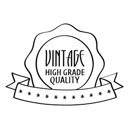 Hochwertiges Siegel PNG-Design