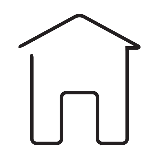 Home house icon PNG Design