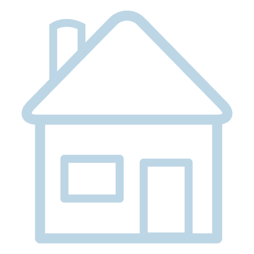 Hausliniensymbol PNG-Design