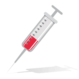 Ícone de injeção de vacina
