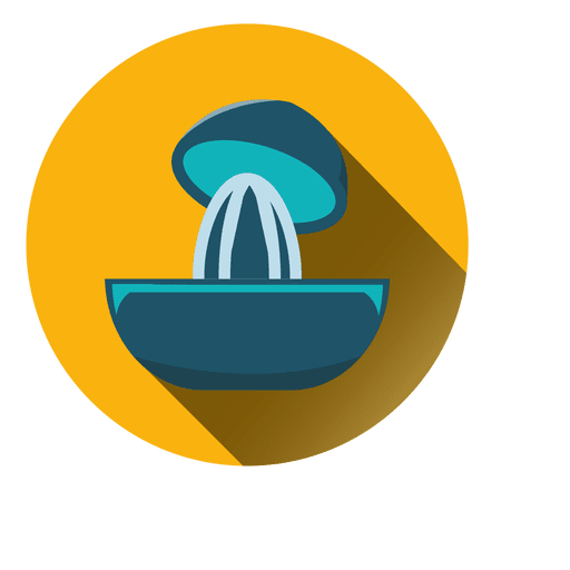 Kitchen bowl round icon PNG Design