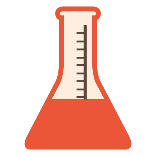 Laboratory flask icon PNG Design