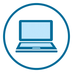Ícone de anel do laptop Desenho PNG