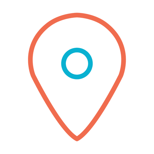 Icono de pin de ubicación de mapa - Descargar PNG/SVG transparente