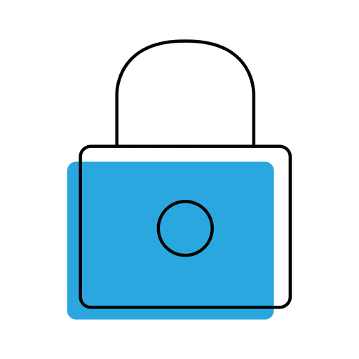 Lock closed icon PNG Design