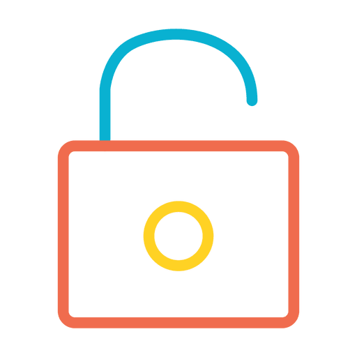 Lock icon PNG Design