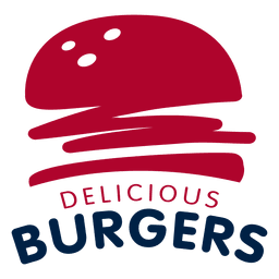 Hamburgueria com logotipo fast food