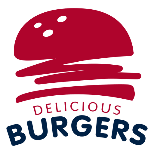 Hamburgueria com logotipo fast food Desenho PNG