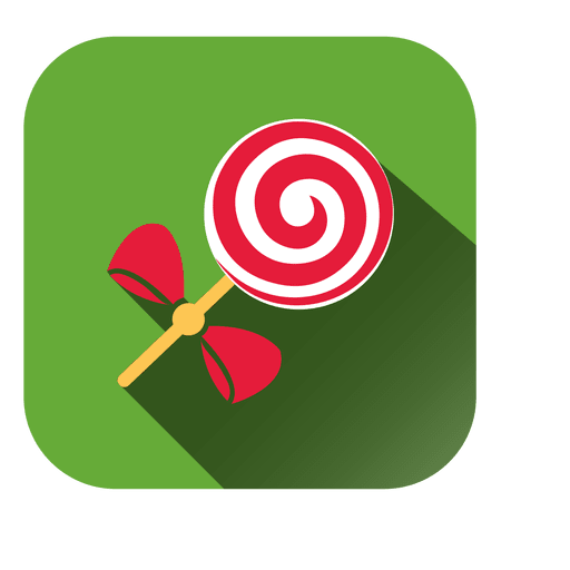 Lollypop square icon PNG Design